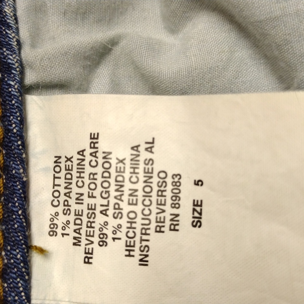 Vintage Denim Skirt Blue Jean Maxi Lei Ultra Lowrise - Picture 4 of 8